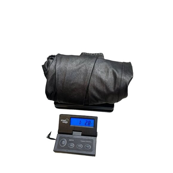 SPANX Black Faux Leather Joggers Women’s Size XL - Picture 8 of 8